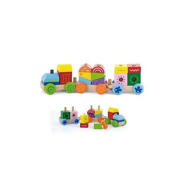 BABU vláčky - Vlak barevný