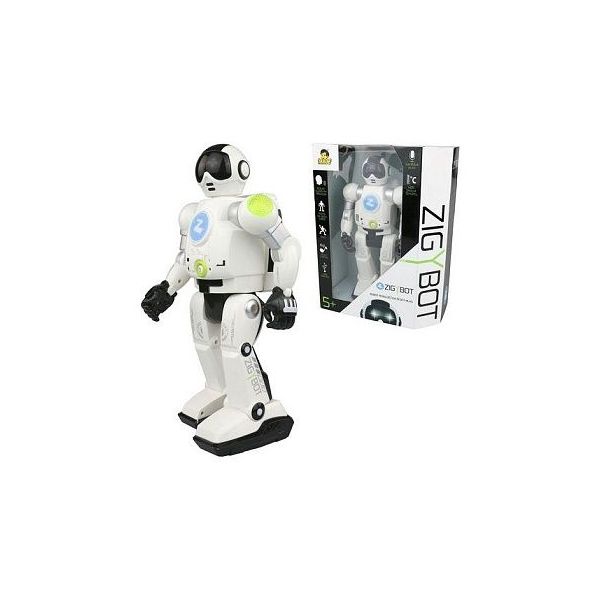 Robot Zigybot s funkcí rozpoznání hlasu s funkcí času