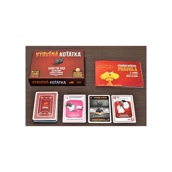 Výbušná koťátka - hra   ****
