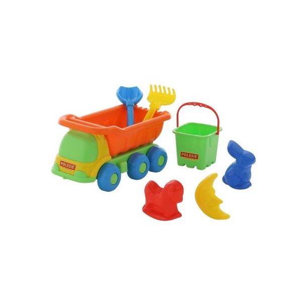 Sada na písek č. 270: Auto Květa sklápěčka