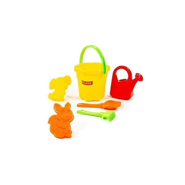 Sada na písek č. 95: Kbelíček velký - tvar květ: Lopat /+1  ****