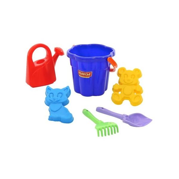 Sada na písek č. 98: Kbelíček velký-tvar květ