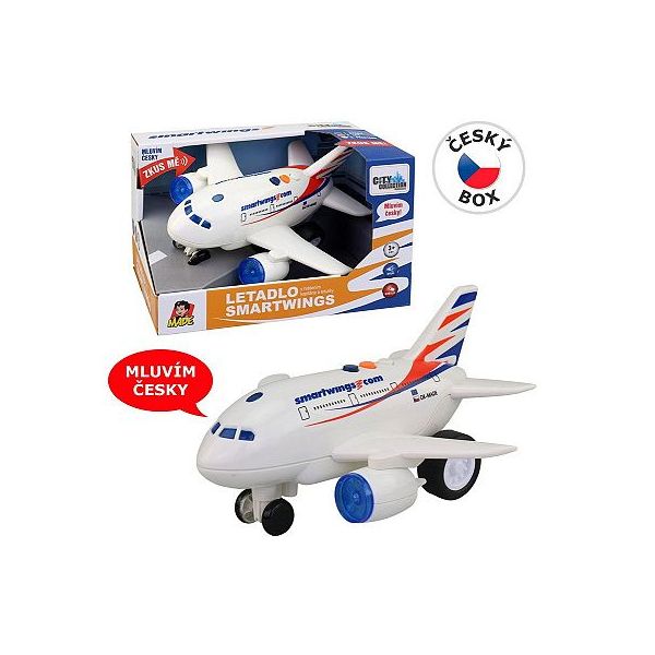 Letadlo Smartwings s hlášením kapitána a letušky