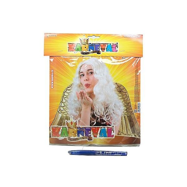 paruka anděl dlouhé vlasy