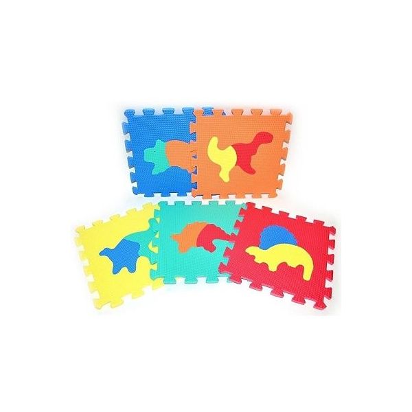 Měkké puzzle bloky DINO 32 cm