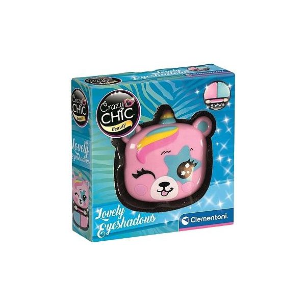 CRAZY CHIC Oční stíny medvídek