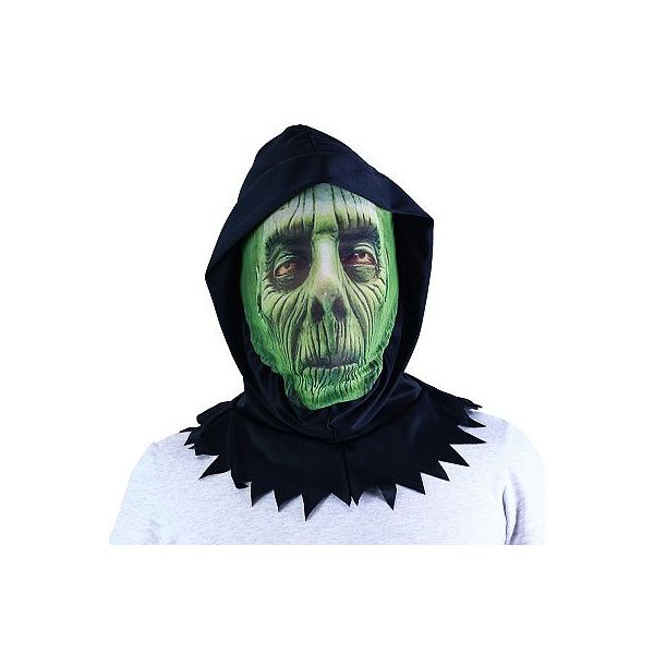 Maska zelená textilní