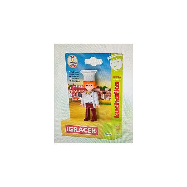 Igráček Kuchařka - figurka s příslušenstvím   ****