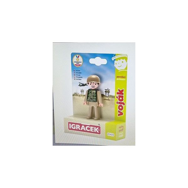 Igráček Voják - figurka s příslušenstvím    ****