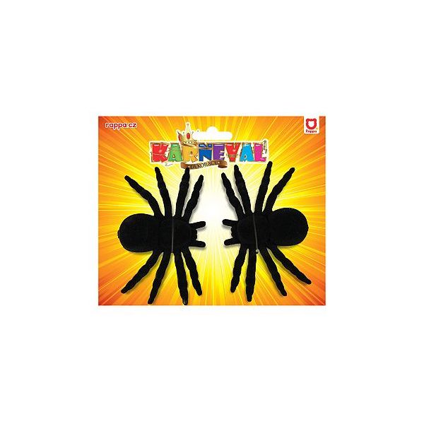Dekorace pavouk 2 ks  8 cm