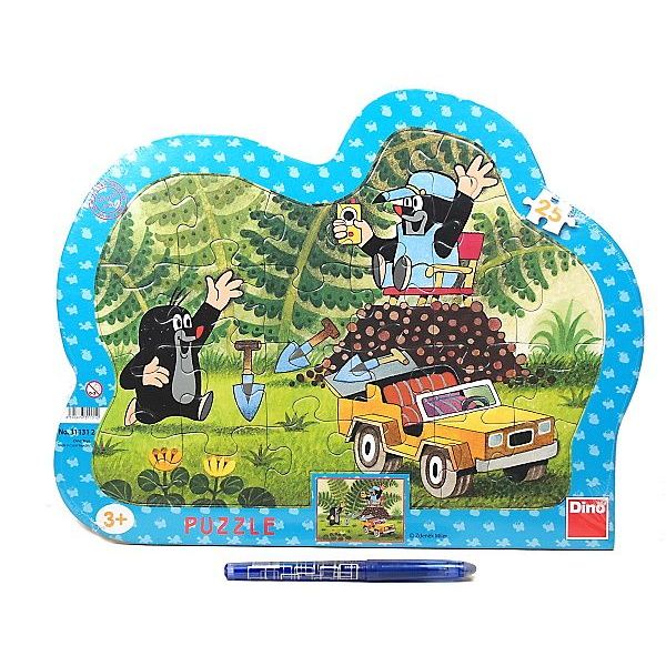 Pu - 25 - Krtek se žlutým autem  ****