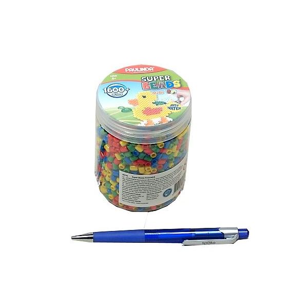 Paulinda Super Beads 5x6mm 4barvy 1600 ks s doplňky