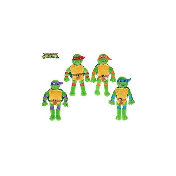 Želvy Ninja plyšové postavy 22cm 4druhy 0m+