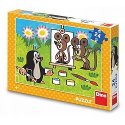 pu - 24 - Krtek malířem Puzzle****