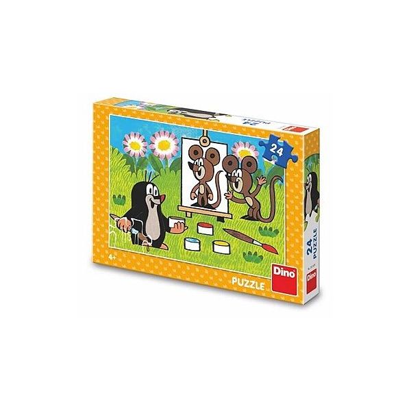 pu - 24 - Krtek malířem Puzzle****
