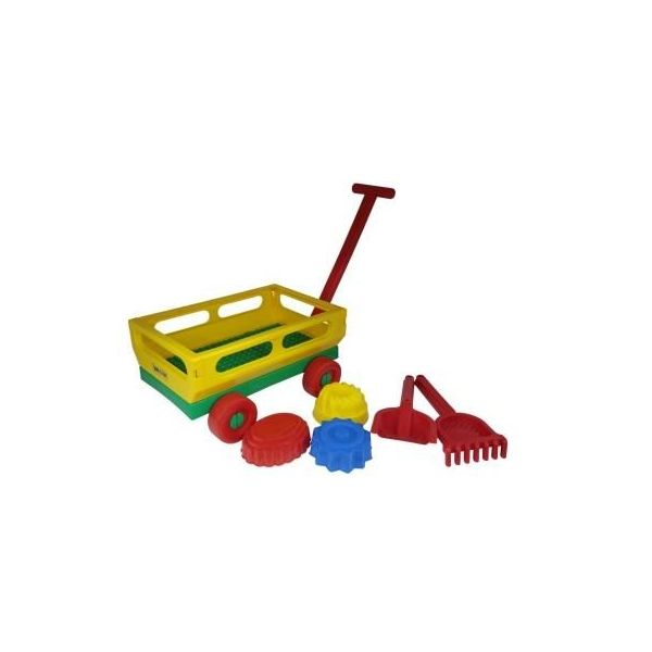 Sada na písek č. 481: Vozík č.2: lopatka č.30: hr...  / +1  ****