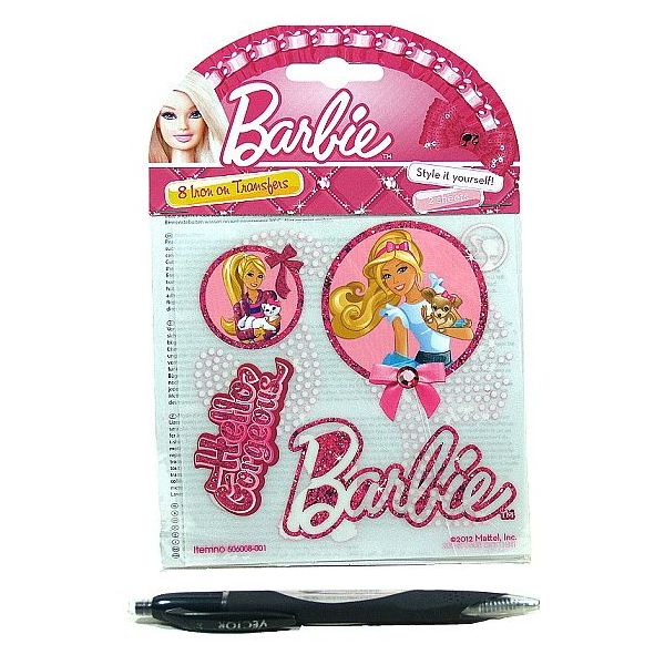Transfers Totum Barbie Iron 2 Sheets  ****