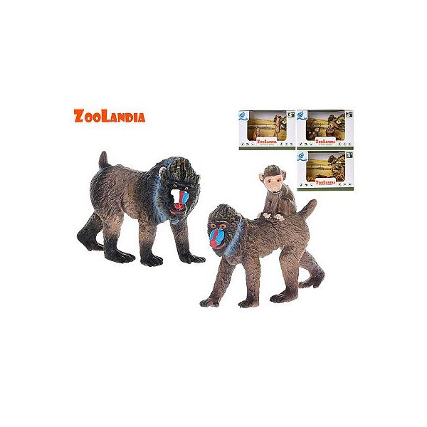 Zoolandia zvířata s mládětem 4 ass v krabičce