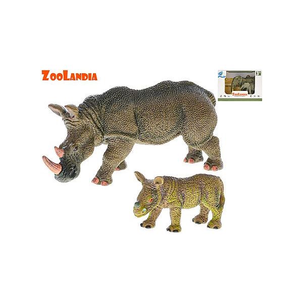 Zoolandia slon s mládětem v krabičce