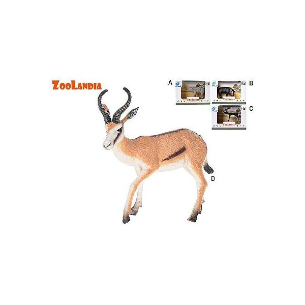 Zoolandia zvířátko safari 4druhy v krabičce