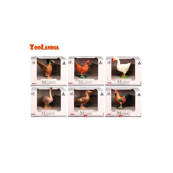 Zoolandia zvířátka domácí  6druhů v krabičce