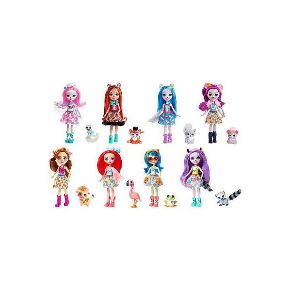 Enchantimals panenka a zvířátko  ****