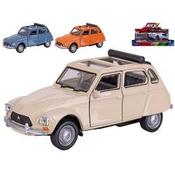 Welly Citroen Dyane 12cm kov zpětný chod 3barvy