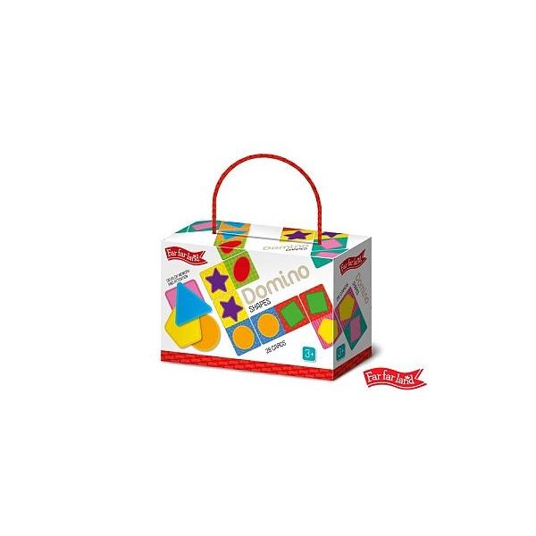 Far Far Land Domino s obrázky tvary 28 karett  ****