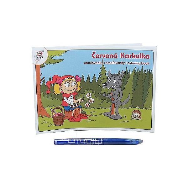 Omalovánky - Červená Karkulka