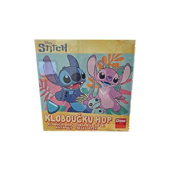 KLOBOUČKU HOP – STITCH A ANGEL Dětská hra   ****