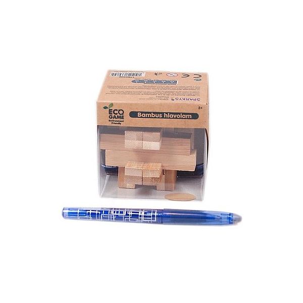 Hlavolam - bambus více druhů