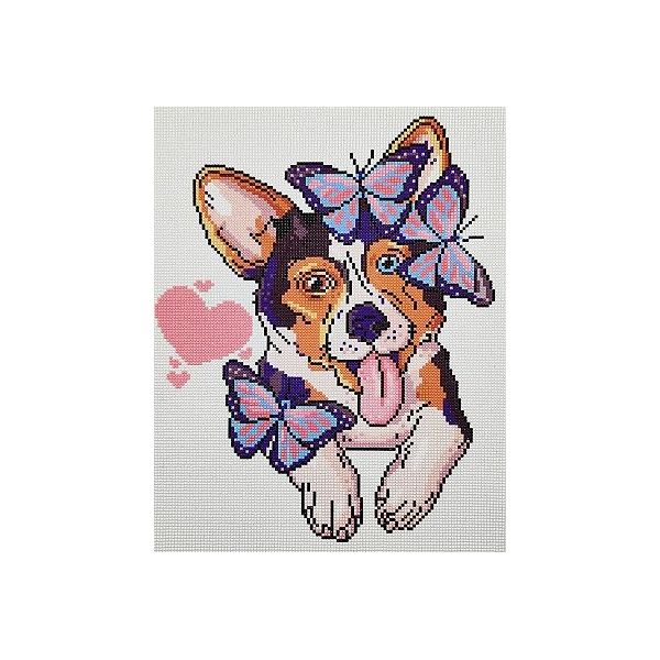 Diamantove malovani - Pes