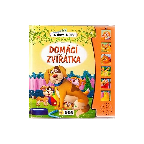 Kniha SUN - Zvuk. kniha Domácí Zvířátka ****