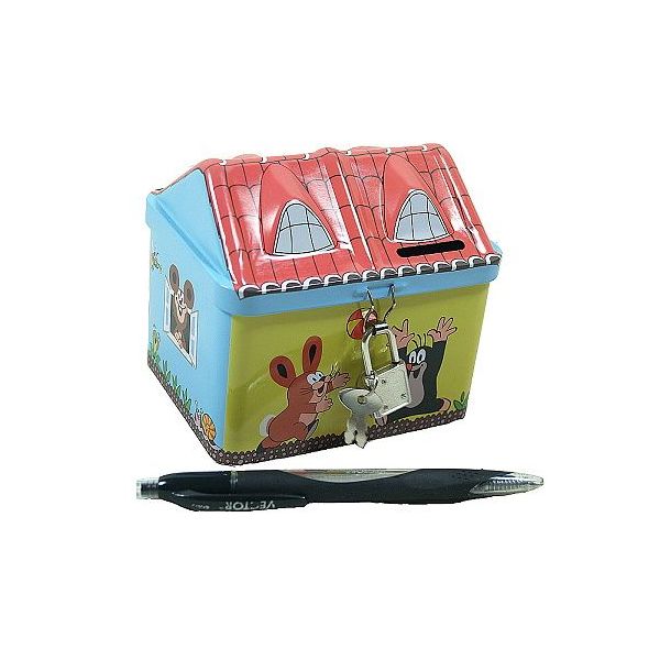 pokladnička Krtek domeček   ****