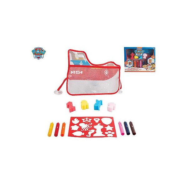 Paw Patrol sada pastelek do vany se šablonami v krabičce