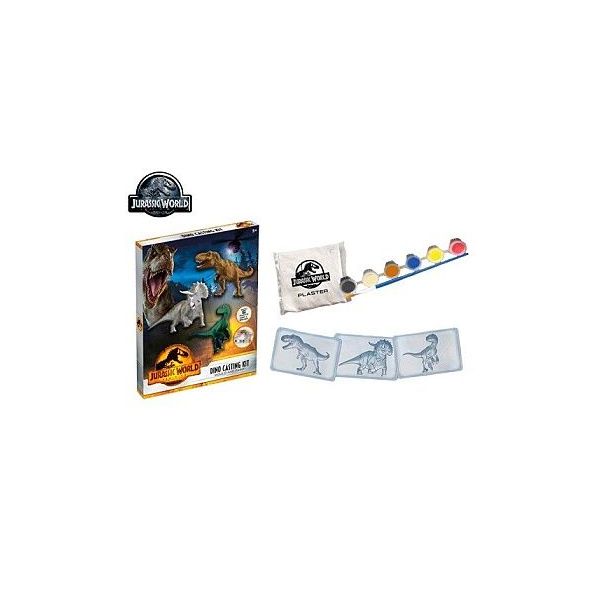 Jurský svět odlévací sada 3druhy formiček