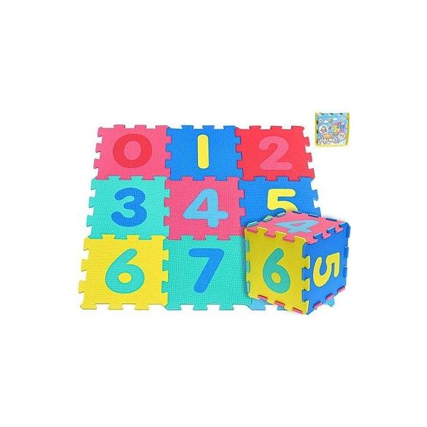 Puzzle podložka pěnová s čísly 18m+