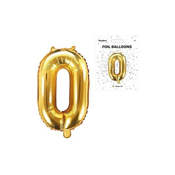 balónek nafukovací číslo 0