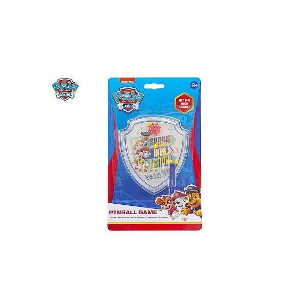 Paw Patrol pinball hra 12cm na kartě
