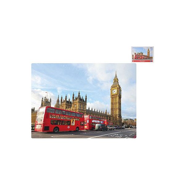 Puzzle 70x50cm Doubledecker 1000dílků v krabičce