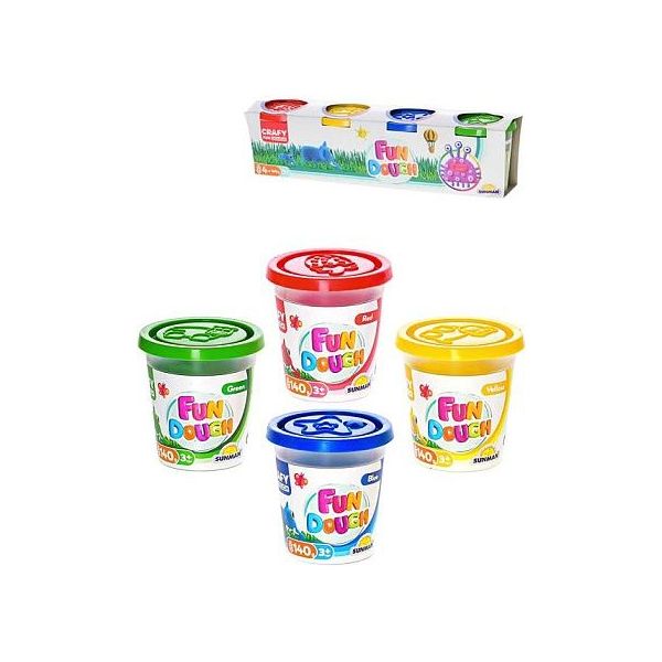 Tvořící hmota v kelímku 4x140g