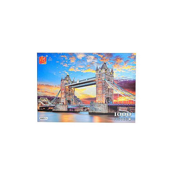 Puzzle 70x50cm London bridge 1000dílků v krabičce