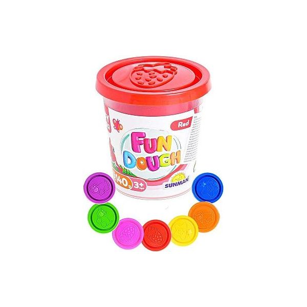 Tvořivá hmota 140gr 8barev v kelímku