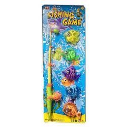 Hra chytání rybiček sada prut + rybičky