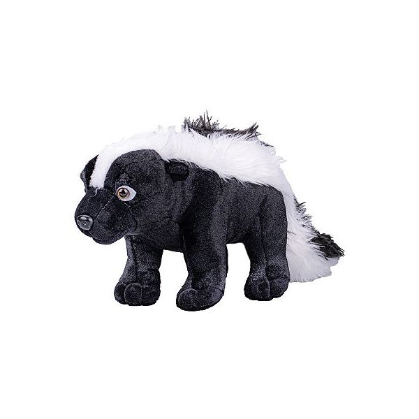 Skunk pruhovaný plyšový 50cm stojící 0m+