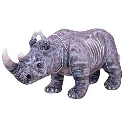 Nosorožec tuponosý plyšový 47cm stojící 0m+