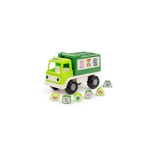 Vkládačka auto safari (zelené)  /+1/   ****