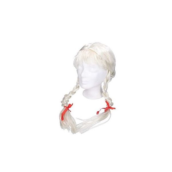 Paruka blond s copánky