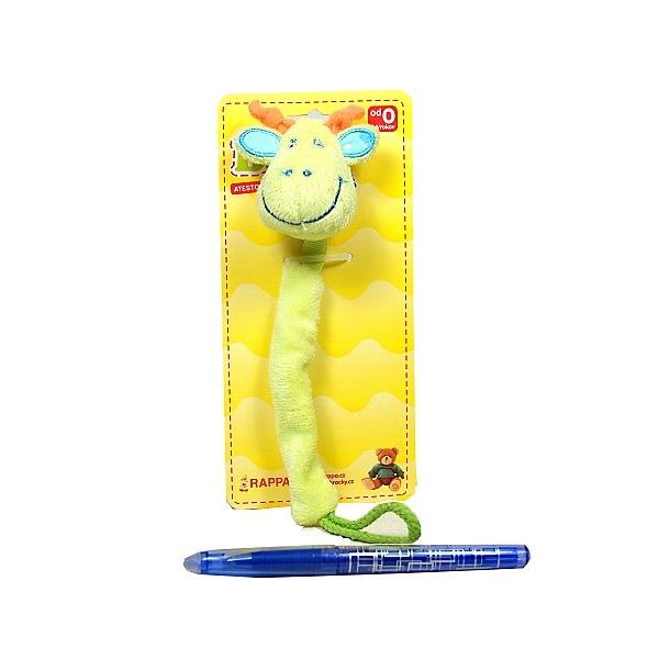 držák na dudlík žirafa baby