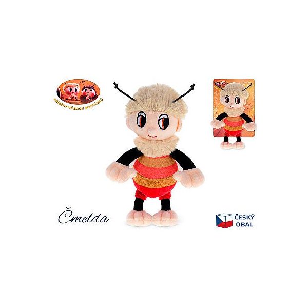 Příběhy včelích medvídků Čmelda plyšový 15cm 0m+  ****